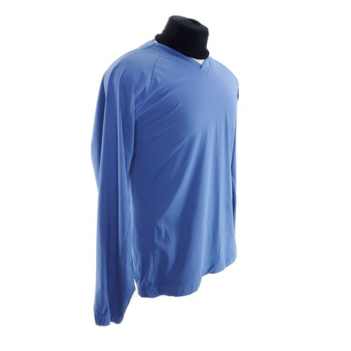 Nike Golf Performance Mens M Blue Long Sleeve V Neck Shirt - Picture 3 of 9