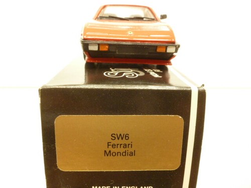 WM WESTERN MODELS SMALL WHEELS SW6 FERRARI MONDIAL - RED 1:43 - GOOD IN BOX - Picture 3 of 9