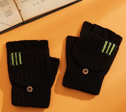 Men's Warm Gloves Anti-flip Winter Knitting Gloves Writing Soft Thickened Gloves - Bild 13 von 13