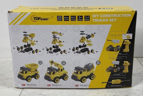 Top Race DIY Remote Control CONSTRUCTION TRUCK SET TR-DIY100 NEW - Picture 4 of 6