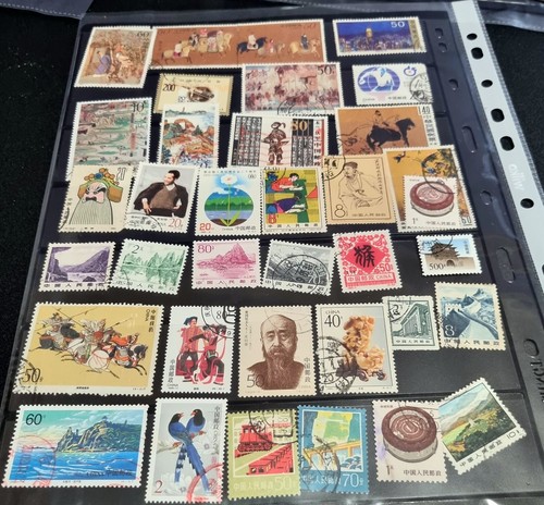 China Briefmarken - Schöne 50 Briefmarken alle unterschiedlich Vintage bis modern - Bild 8 von 8
