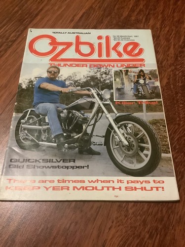 MOTORCYCLE MAGAZINES OZBIKE, HOG, STREETBIKE COLLECTION X 6 VINTAGE 1987+ - Picture 4 of 7