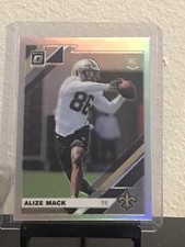 2019 ALIZE MACK HOLO PRIZM ROOKIE- Donruss Optic Saints #139