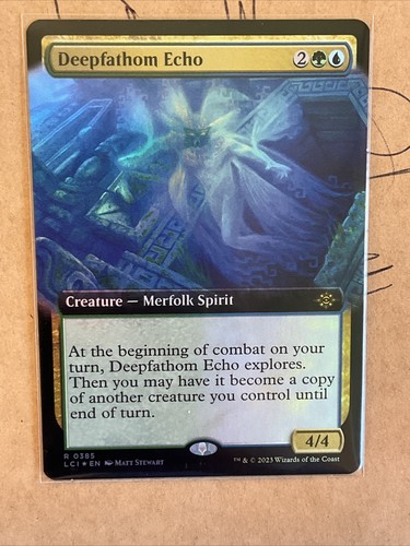MTG - Deepfathom Echo (Extended Art) - The Lost Caverns of Ixalan (LCI) (Foil) - Picture 7 of 10