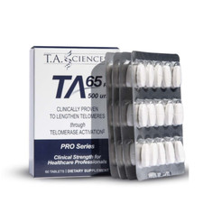 TA Sciences TA-65 500 Units, Cell Rejuvenation Telomerase Activation, 60 Tabs