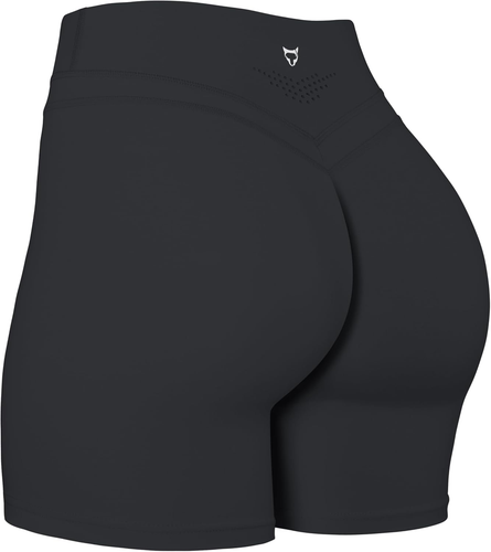 Yoga Shorts for Women Tummy Control High Waist Biker Shorts Exercise Workout But - Picture 10 of 12
