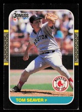1987 Donruss Tom Seaver #375  Baseball  Boston Red Sox