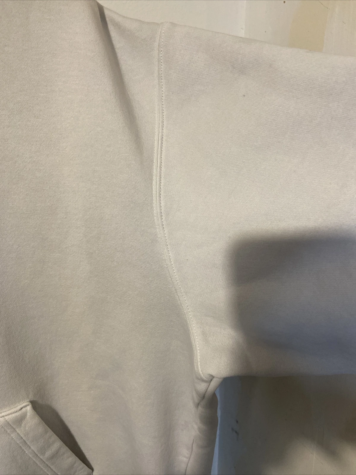 OFF WHITE Felpa con cappuccio Air Jordan Flight Club Jumpman Off White in pile oversize XL