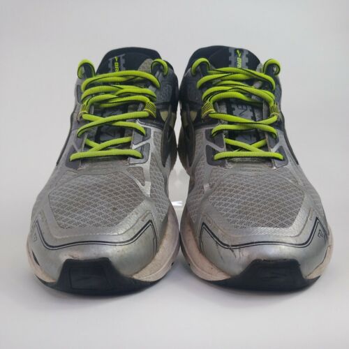 Mens Brooks Ravenna R7 Running Athletic Shoes Size: 12 D Gray Black Yellow - Picture 2 of 7