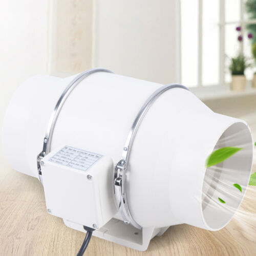 6" Inline Duct Fan 540m³/h Ventilation Exhaust Blower Fans Quiet for Ducting 75W - Bild 2 von 13