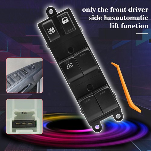 New Electric Power Window Master Switch For Nissan Sentra 2008-2012 25401-ZJ60A - Picture 3 of 12