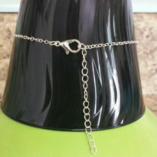 Cavigliera coda di balena bracciale argento cavigliera coda di balena gioielli oceano nautica cavigliera - Foto 4 di 4