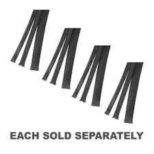 Expandable Polyphenylene Sulfide Sleeve Black Lightweight Mechanical Protection