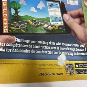 Lego Creative 31053 Treehouse Lot Of 3 Booklets Only No Bricks Or Parts