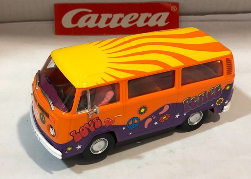 CARRERA EVOLUTION 27759 VW VOLKSWAGEN BUS T2B PEACE AND LOVE - Bild 2 von 8