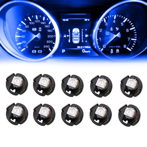 10Pcs/Set T3 Neo Wedge LED Lamp Car internal Dashboard Instrument Dash Bulbs - Picture 3 of 17