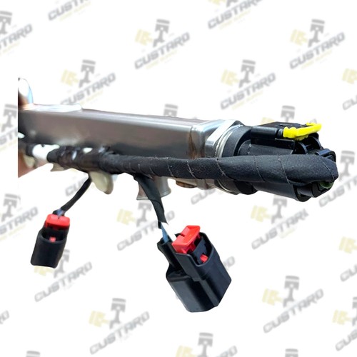 Riel inyector de combustible desnudo Ford F-150 Turbo 2,7 L JT4E - 9D280 - BA 18 - 20 - Imagen 9 de 12