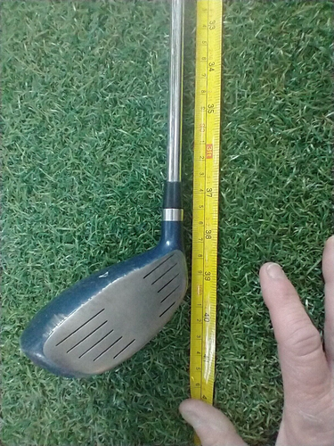 WILSON TOUR RX 21 DEGREE HYBRID CLUB W/ 42" RH FLUTED STEEL SHAFT - NICE CLUB! - Picture 17 of 17