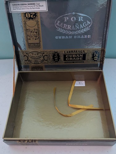 por larranaga empty cigar box cardboard - Picture 9 of 11