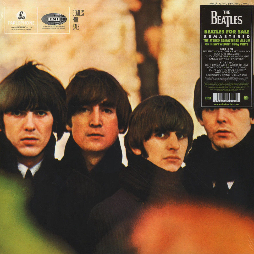 The Beatles For Sale Vinyl LP 180 Grams Remastered New !!