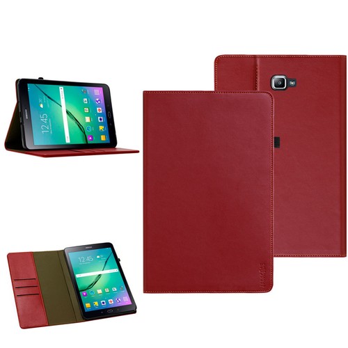 Leder Schutzhülle für Samsung Galaxy Tab S2 (T810-819) Tablet Tasche Cover Case - Picture 3 of 12