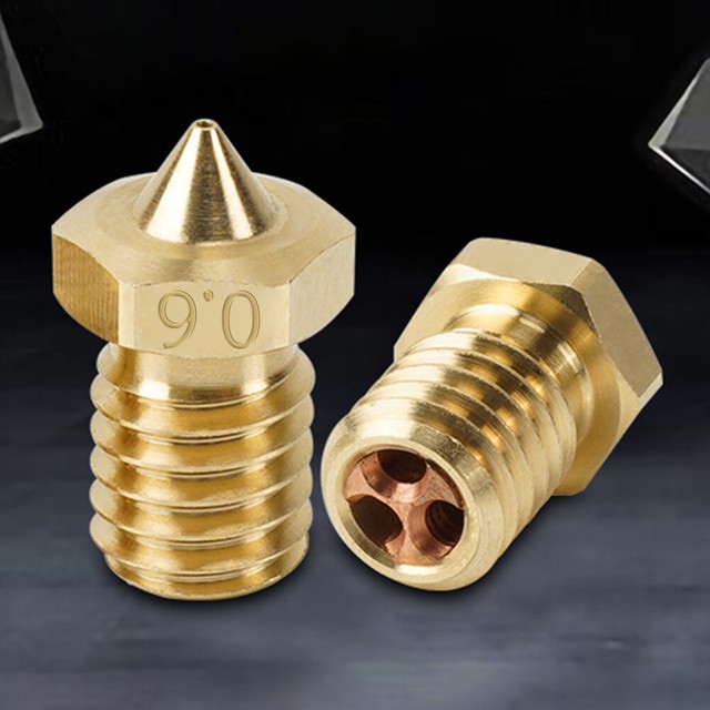 1 3D Printer Parts Brass Copper Print Head 0.6mm 0.8mm 1.0mm 1.2mm (0.6) 1 3D Printer Parts Brass Copper Print Head 0.6mm 0.8mm 1.0mm 1.2mm (0.6)