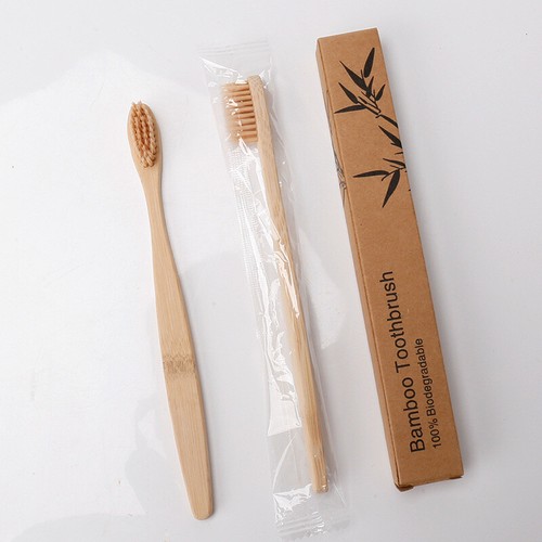 5Pcs Eco Friendly Natural Bamboo Toothbrush Wood Medium Adult Healthy Brush - Picture 14 of 36