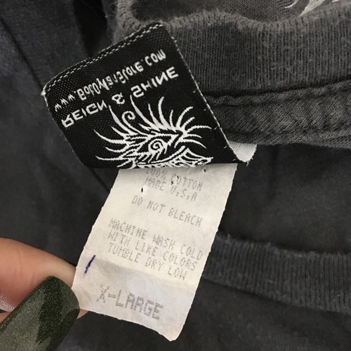 Sehr guter Zustand XL braun Bob Dylan Konzert Live Musik grau Band Tee T-Shirt 06 - Bild 10 von 10