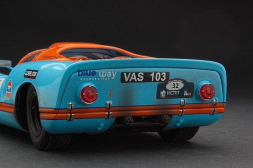 Exoto Racing | 1:18 | RACE WEATHERED | Gulf Porsche 910 No. 32 | # MTB00064GFLP - Picture 2 of 12