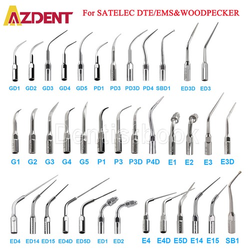 Dental Ultrasonic Scaler Tips G P E Scaling Endo Perio Fit for EMS DTE SATELEC - Picture 1 of 52