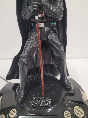 Radio sveglia 2011 Star Wars Darth Vader TESTATA Jazwares. Inc. 12 in figurina - Foto 11 di 17