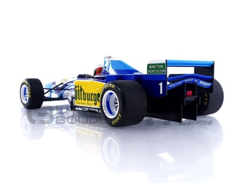 MINICHAMPS 1/18 - BENETTON RENAULT B195 - WINNER BELGIUM GP 1995 (M. SCHUMACHER) - Picture 4 of 12