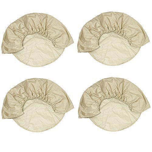 Set Of 4 Oxford Waterproof Canvas Wheel Tire Covers For Rv Auto Truck Car Camper - Bild 3 von 3