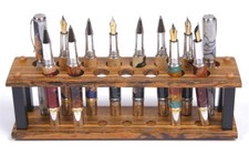 Lanier Pens - Bocote & Ebony Upright Pen Stand - 15 Pen