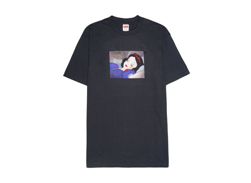 XL サイズSupreme  White Tee NAVY Supreme Snow White Tee Navy | eBay