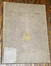 Phase Diagrams For Ceramists, F. P. Hall, American Ceramic Society 1947, Rare