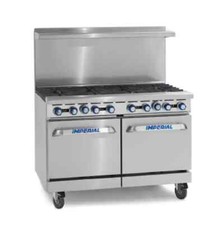 Imperial IR-4-G24-XB Pro Series 48" (4) Burner Gas Range w/ 24" Griddle
