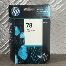 HP 78 (C6578DN) Tri-Color Ink Cartridge new in sealed box. exp. Jul-2013