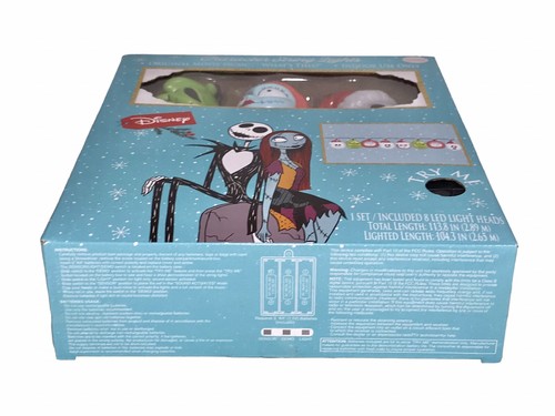 Disney Nightmare Before Christmas Indoor LED Character String Lights Set of 2 - Picture 12 of 12