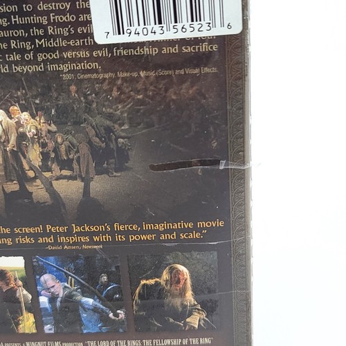 The Lord of The Rings: Fellowship of the Ring (VHS, 2002) - Picture 3 of 6