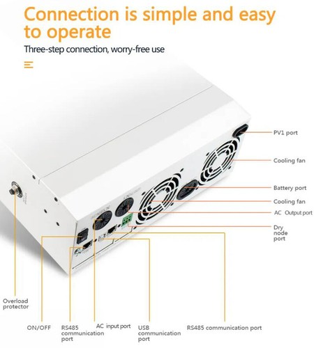 5KW Photovoltaikanlage mit Speicher Solaranlage Komplettpaket Hybrid PV Anlage - Bild 19 von 24