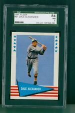 1961 Fleer Graded Baseball Card - #91 Dale Alexander High Number SGC 7 NM