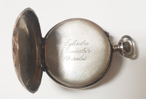 OROLOGIO MONACHINA IN ARGENTO PIERRE WILLIAM OTTIMO STATO - Imagen 3 de 4