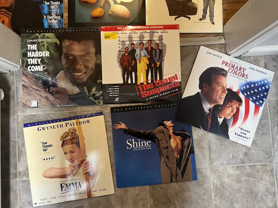 Vintage Black Orpheus Basic Instinct As Good As It Gets Laserdiscs Lot Of  16 LD - Image 2 of 3