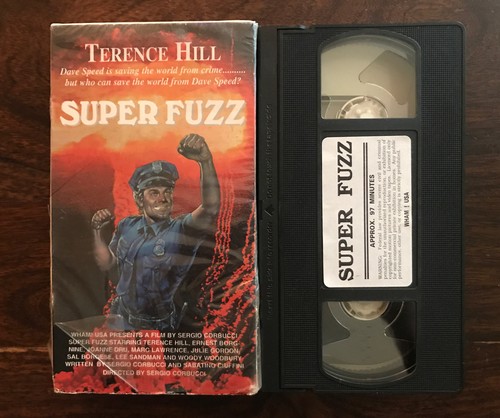 SUPER FUZZ VHS Tape (1996, 97 Minutes) Terence Hill, Ernest Borgnine - Rare! - Picture 2 of 7