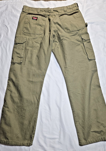 Wrangler Workwear Hose Herren 38 x 32 10wmwr1br Ripstop Cargo Carpenter Straight - Bild 11 von 12