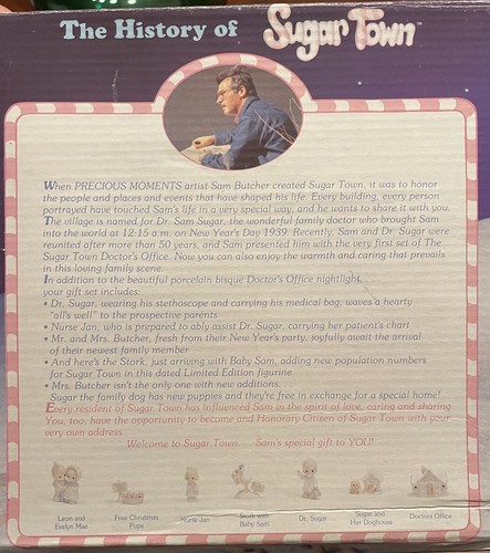 Momenti Preziosi SUGAR TOWN STUDIO MEDICI Illuminato 6 pz Natale Usato - Foto 4 di 5