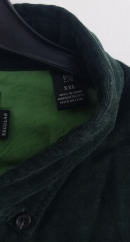 Scotch & Soda - L/S Needle cord shirt - Emerald green - XXL - Fantastic cond' - Picture 5 of 6