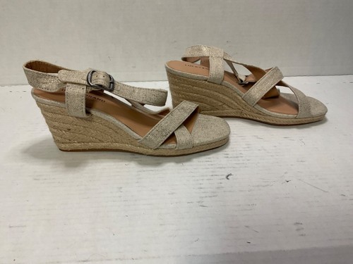 New Size 7 LUCKY BRAND Women's Mytila Strappy Espadrille Wedge Sandals shoes - Picture 3 of 6