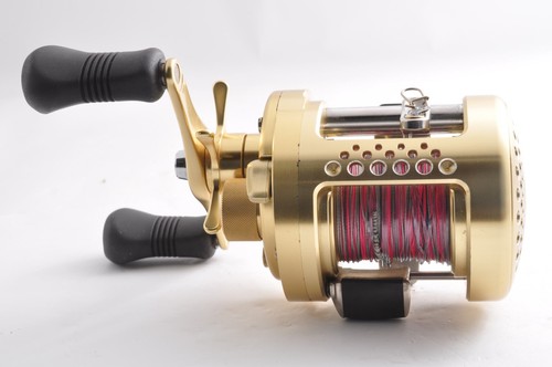 Shimano 03 Calcutta Conquest 401 Left Baitcasting Reel Exc+5 From Japan VTR 2 - Picture 10 of 15